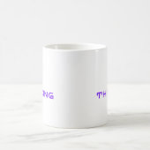 TASSE PENSÉE Classique | Affirmation d'esprit mini (Centre)
