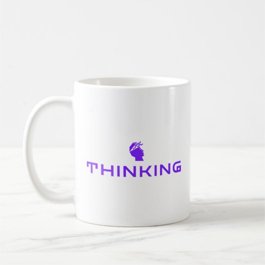 TASSE PENSÉE Classique | Affirmation d'esprit mini (Gauche)