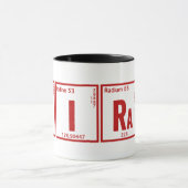 Tasse périodique de pirate (Centre)