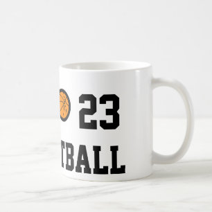 Tasse Personalizable de basket-ball du numéro 2