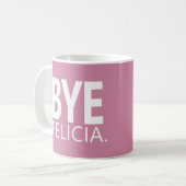 TASSE PERSONNALISABLE BYE FELICIA (Devant gauche)