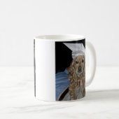 Tasse personnalisable d'animal familier de photo (Devant droit)