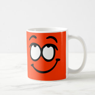 Tasse personnalisable d'arrière - plan d'émotic