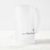 Tasse personnalisable de "amours" ! (Devant droit)