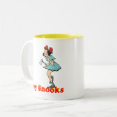 Tasse personnalisable de brochets de mer de bébé (Devant gauche)