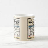 Tasse personnalisable de café RX avec ordonnance d (Centre)