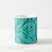 TASSE PERSONNALISABLE DE CAT, BLEU DE TURQUOISE (Centre)