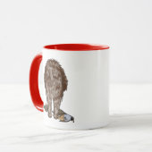 Tasse personnalisable de griffon de pointage à (Devant gauche)