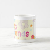 Tasse personnalisable de meilleurs amis (Centre)
