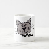 Tasse personnalisable de MeWOW du chat (Centre)