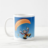 Tasse personnalisable de parapentiste (Gauche)