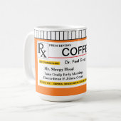 Tasse personnalisable de prescription (Devant gauche)