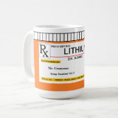 Tasse personnalisable de prescription (Devant gauche)
