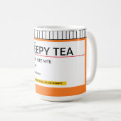 Tasse personnalisable de prescription (Devant droit)