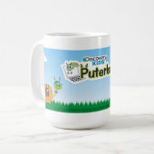 Tasse personnalisable de Puterbugs (Devant gauche)