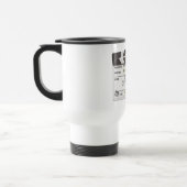 Tasse personnalisable d'emplacement de claquette (Gauche)