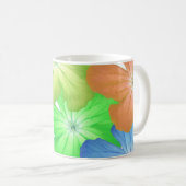 tasse personnalisable d'enfant de fleur (Devant droit)