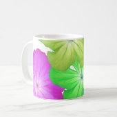 tasse personnalisable d'enfant de fleur (Devant gauche)