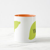 Tasse personnalisable du foie | d'organe (Centre)