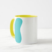 Tasse personnalisable du rein | d'organe (Devant gauche)