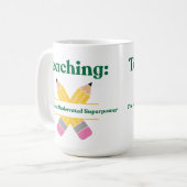 Tasse personnalisable pour les professionnels de l (Devant gauche)