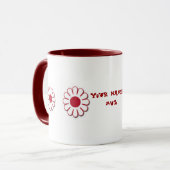 Tasse personnalisée (Devant gauche)