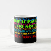 Tasse personnalisée (Devant gauche)