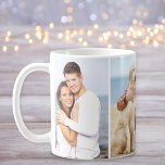 Tasse personnalisée | 3 Collage photo<br><div class="desc">Ajoutez vos photos personnalisées à cette chic tasse blanche classique. Un cadeau idéal pour vous,  vos amis et votre famille.</div>