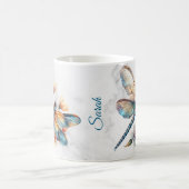 Tasse personnalisée à dragonfly aquarelle (Centre)