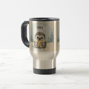 Tasse personnalisée avec chouette mignonne, animal