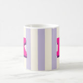 Tasse Personnalisée avec Initiale en Gras et Rayur (Centre)