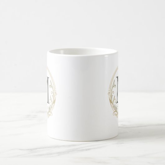 tasse personnalisée avec monogramme (Centre)