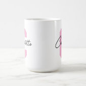 Tasse personnalisée avec monogramme, cadeau pour e (Centre)