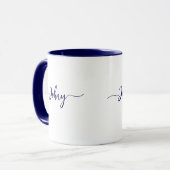 Tasse personnalisée avec nom (Devant gauche)
