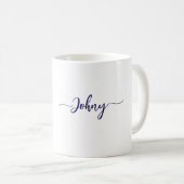 Tasse personnalisée avec nom (Devant droit)