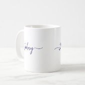 Tasse personnalisée avec nom (Devant gauche)