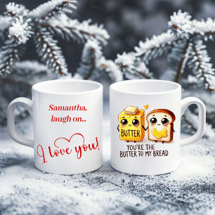 Tasse personnalisée avec nom drôle pour cadeau de