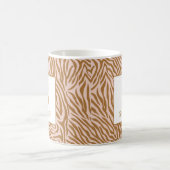 Tasse personnalisée avec nom et initiale Zèbre Neu (Centre)