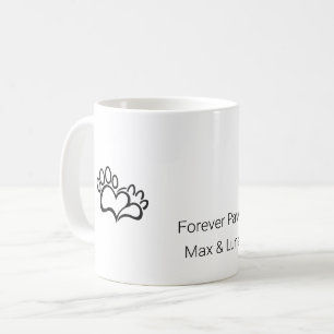 Tasse personnalisée avec nom personnalisé et empre