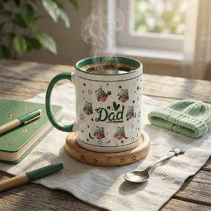 Tasse personnalisée avec photo de bébé pour papa