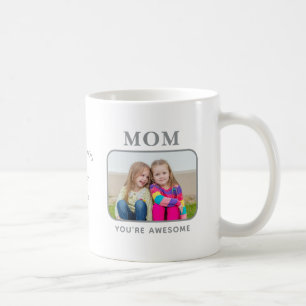 Tasse personnalisée avec photo « Maman, tu es form