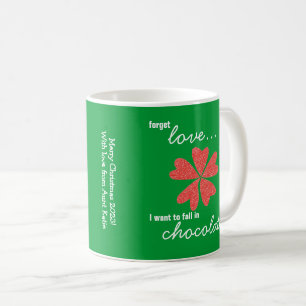 Tasse personnalisée avec recette de brownie