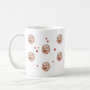 Tasse personnalisée avec une jolie frimousse de bé