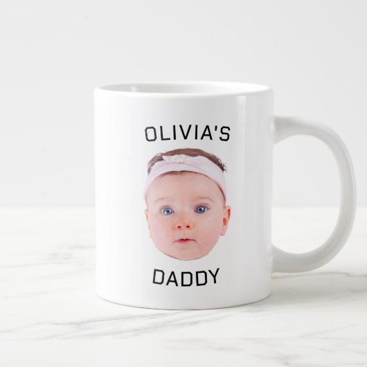 Tasse personnalisée avec visage, Tasse bébé person (Droite)