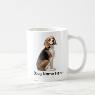 Tasse personnalisée Beagle « C'est moi qui command