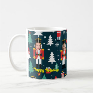 Tasse personnalisée Casse-Noisette 5 visages photo