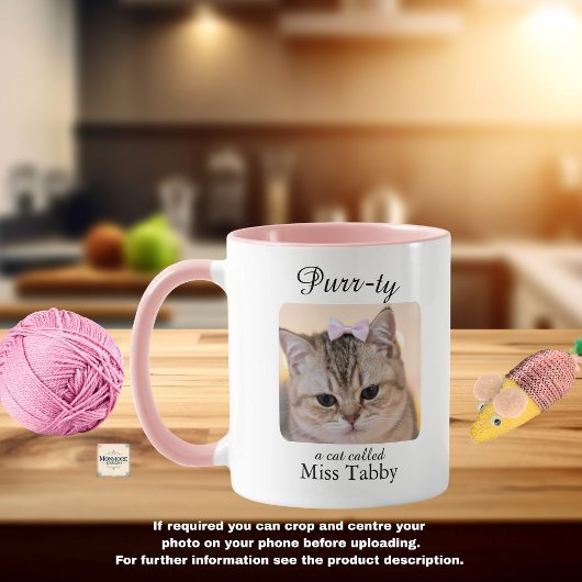 Tasse personnalisée Chat Chéri
