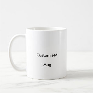 Tasse personnalisée classique, 11 oz
