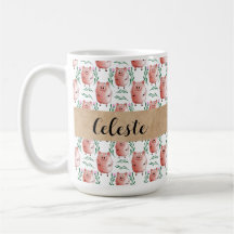 Tasse Personnalisée Cochon – Mug Cadeau de Joli An