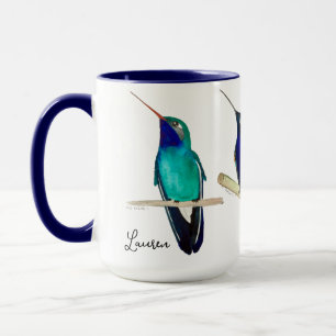 Tasse personnalisée Colibris